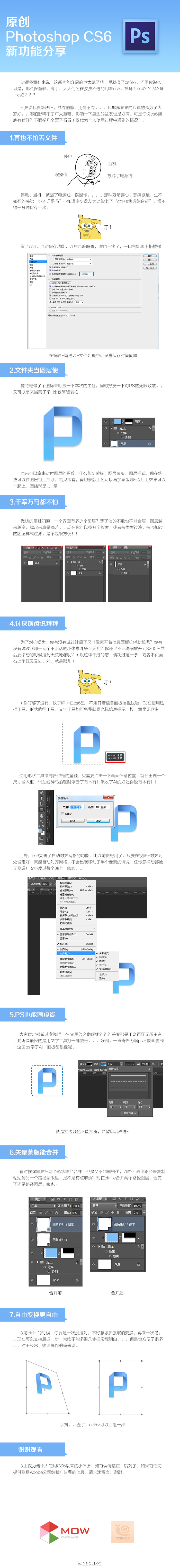 一张图告诉你PS CS6到底有啥好