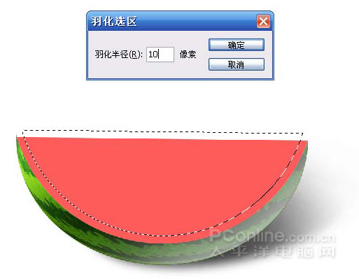 Photoshop鼠绘教程：教你绘制逼真可口的西瓜_中国