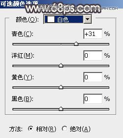 Photoshop调出小路边女孩秋季暖黄效果,PS教程,图老师教程网