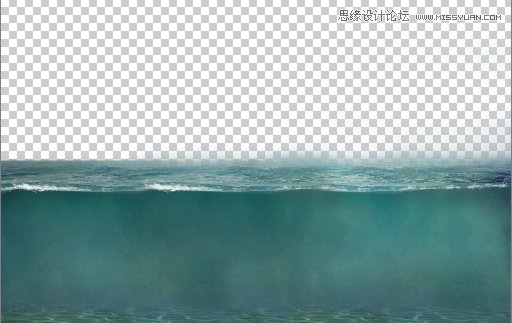 Photoshop合成海上漂浮的海龟岛效果图,PS教程,图老师教程网