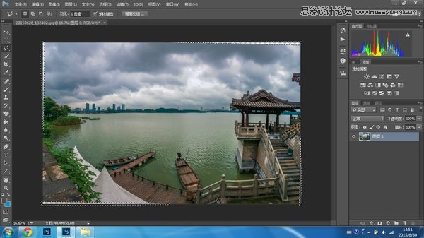 Photoshop修出单反级别的后期风景大片效果,PS教程,图老师教程网