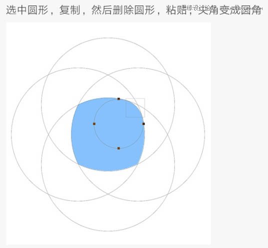 Photoshop制作扁平化风格的椭圆矩形图标,PS教程,图老师教程网