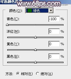 Photoshop调出外景林中女孩梦幻紫色效果,PS教程,图老师教程网