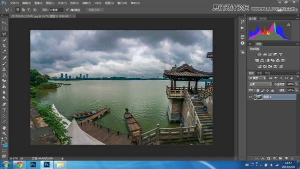 Photoshop修出单反级别的后期风景大片效果,PS教程,图老师教程网