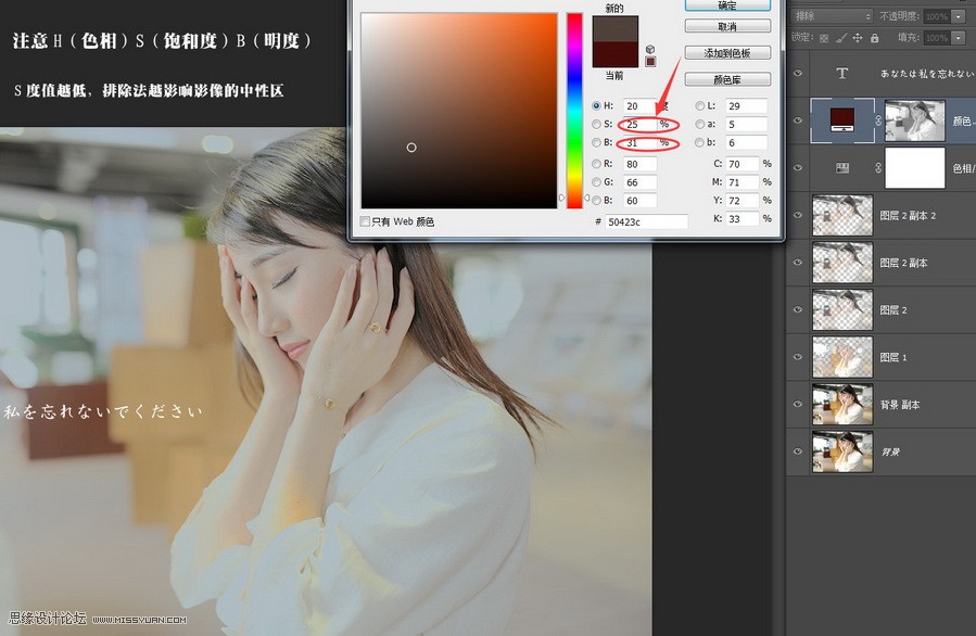 Photoshop详细解析日系人像效果的原理分析,PS教程,图老师教程网