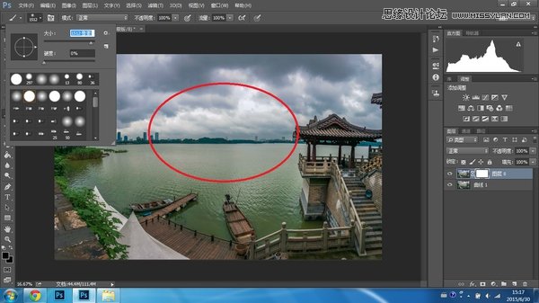 Photoshop修出单反级别的后期风景大片效果,PS教程,图老师教程网