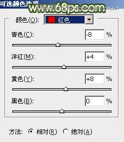 Photoshop调出外景婚纱照片秋季暗色逆光效果,PS教程,图老师教程网