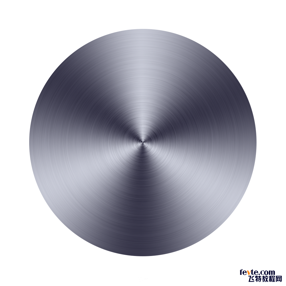 Photoshop绘制金属拉丝黑胶唱片教程,PS教程,图老师教程网