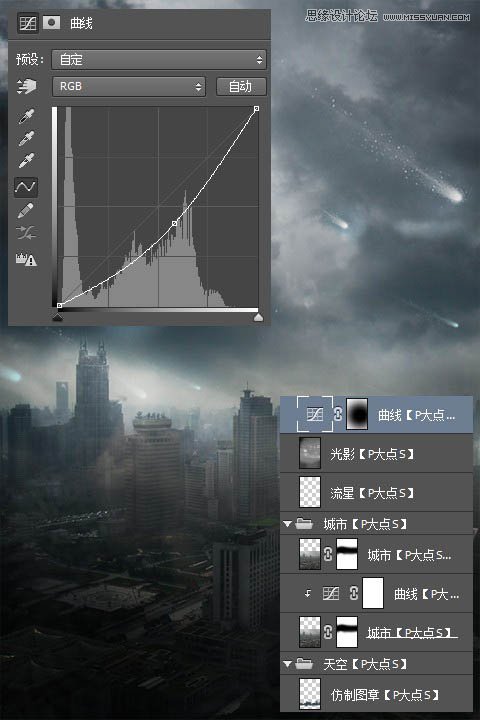 Photoshop合成科幻感超强的世界末日场景,PS教程,图老师教程网