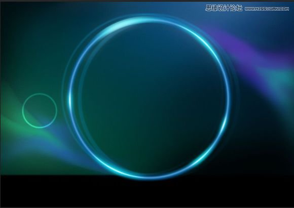 Photoshop制作圆形绚丽的光圈泡泡壁纸,PS教程,图老师教程网