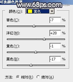 Photoshop调出外景人像甜美的暖色效果图,PS教程,图老师教程网