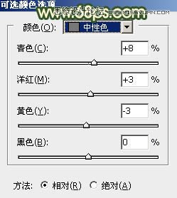 Photoshop调出外景婚纱照片秋季暗色逆光效果,PS教程,图老师教程网