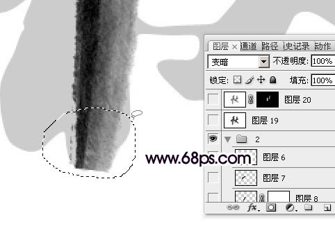 Photoshop制作中国风创意的秋字效果图,PS教程,图老师教程网