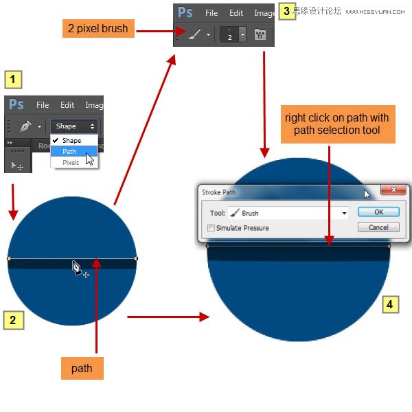 Photoshop绘制立体质感的卡通小火箭,PS教程,图老师教程网