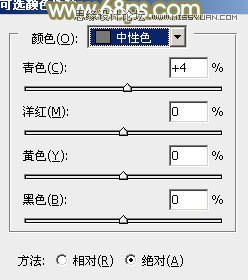 Photoshop调出花丛美女淡淡的柔色效果,PS教程,图老师教程网