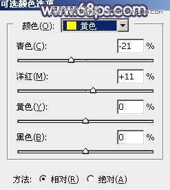 Photoshop调出美女照片秋季橙黄色调,PS教程,图老师教程网