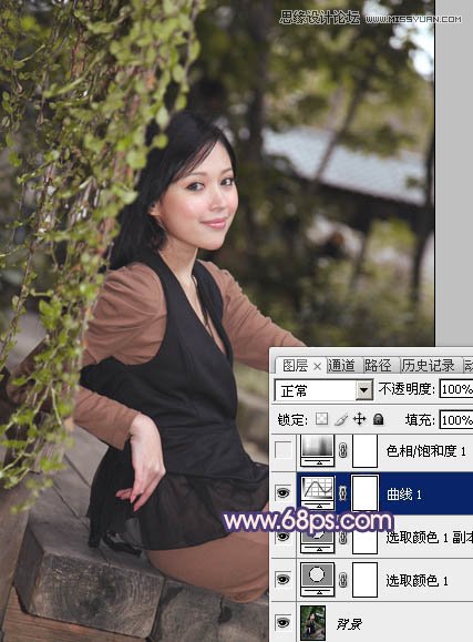 Photoshop调出清纯美女梦幻的柔美肤色,PS教程,图老师教程网