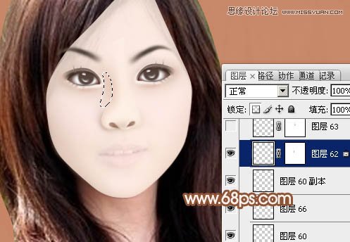 Photoshop把模糊美女照片转为手绘效果,PS教程,图老师教程网