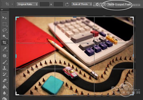 Photoshop CS6设计桌面上的创意跑道,PS教程,图老师教程网