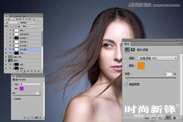 Photoshop详细解析高端质感人像后期修图过程,PS教程,图老师教程网