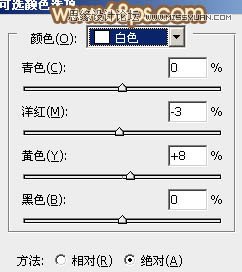 Photoshop调出树下婚片秋季金黄色调,PS教程,图老师教程网