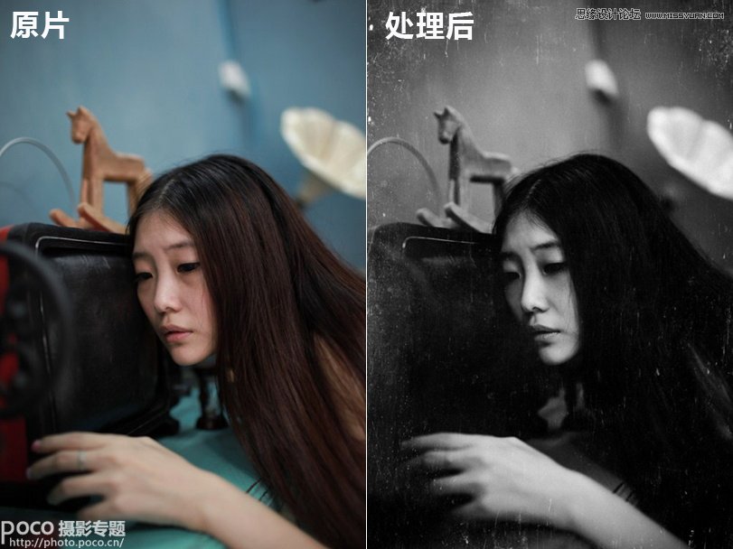 Photoshop使用插件制造残旧刮痕风格效果,PS教程,图老师教程网