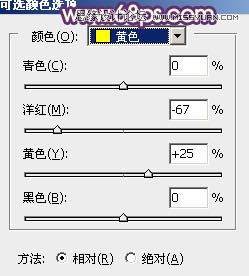 Photoshop调出外景女孩秋季唯美黄色调,PS教程,图老师教程网