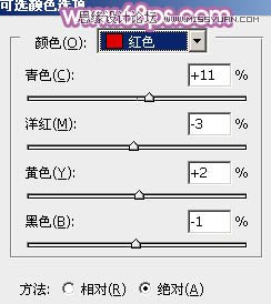 Photoshop调出草地上美女梦幻紫色效果,PS教程,图老师教程网