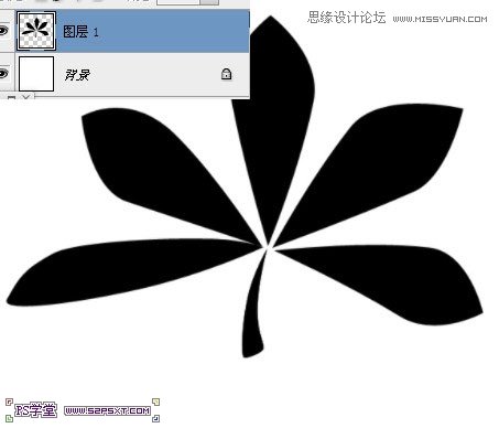 Photoshop制作秋季枫叶组成的艺术字教程,PS教程,图老师教程网