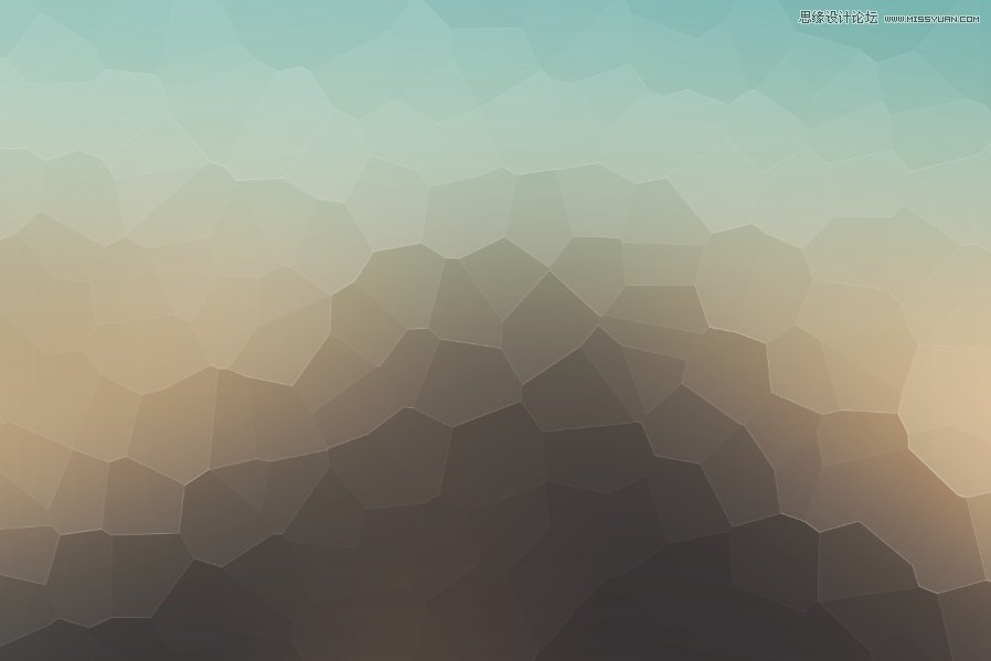 Photoshop简单方法制作低多边形背景图,PS教程,图老师教程网