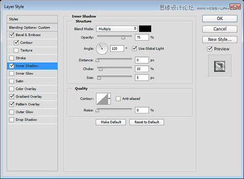 Photoshop制作金属质感的3D立体字教程,PS教程,图老师教程网