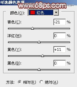 Photoshop调出女孩照片另类的淡红色调,PS教程,图老师教程网