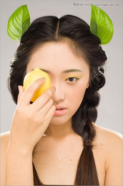 Photoshop结合CR给人像添加美丽彩妆,PS教程,图老师教程网