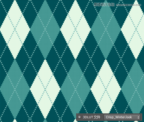 Photoshop制作菱形针织纹理无缝填充图案,PS教程,图老师教程网