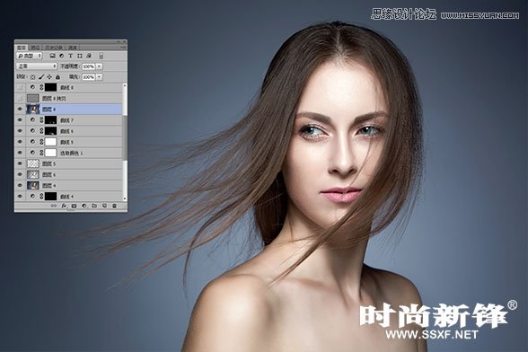 Photoshop详细解析高端质感人像后期修图过程,PS教程,图老师教程网