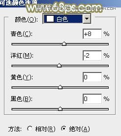 Photoshop调出花丛美女淡淡的柔色效果,PS教程,图老师教程网