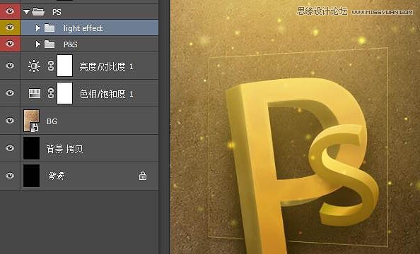 Photoshop绘制时尚大气的3D立体字教程,PS教程,图老师教程网