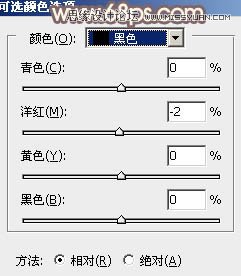 Photoshop调出公园美女秋季淡黄色调,PS教程,图老师教程网