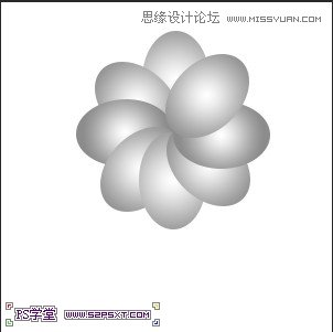 Photoshop使用素材制作唯美的花体字,PS教程,图老师教程网