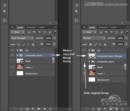 Photoshop CS6设计桌面上的创意跑道,PS教程,图老师教程网