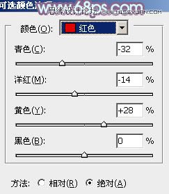 Photoshop调出林中女孩梦幻紫色调,PS教程,图老师教程网