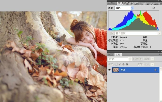 Photoshop详细解析直方图理论技巧,PS教程,图老师教程网