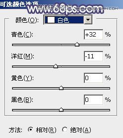 Photoshop调出美女照片秋季橙黄色调,PS教程,图老师教程网