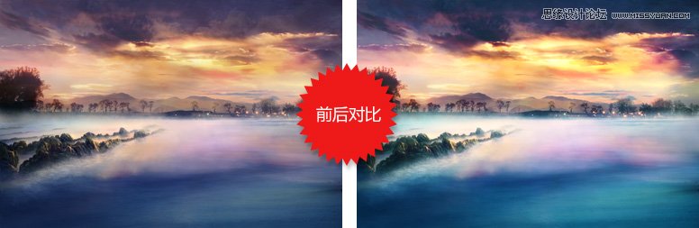 Photoshop调出唯美大气的外景风光大片,PS教程,图老师教程网