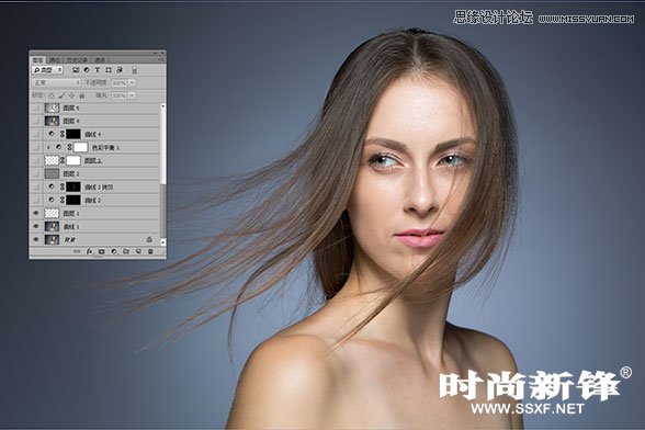 Photoshop详细解析高端质感人像后期修图过程,PS教程,图老师教程网