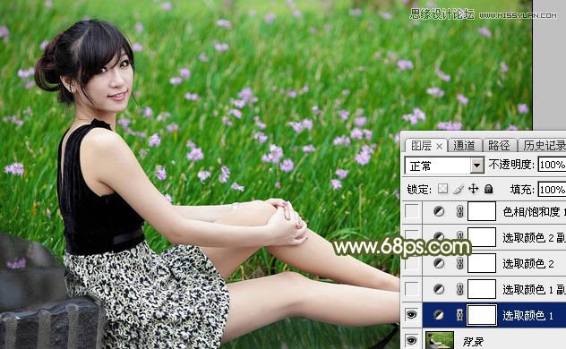 Photoshop调出女孩照片唯美淡雅效果,PS教程,图老师教程网