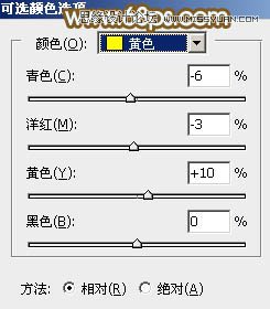 Photoshop给公园美女添加秋季淡黄色调,PS教程,图老师教程网