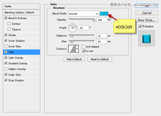 Photoshop制作蓝色绚丽的霓虹效果字体,PS教程,图老师教程网