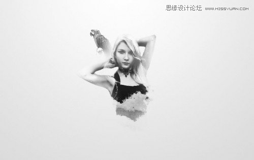 Photoshop合成抽象风格的人物插画教程,PS教程,图老师教程网