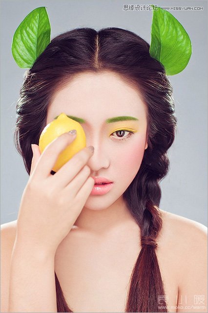 Photoshop结合CR给人像添加美丽彩妆,PS教程,图老师教程网